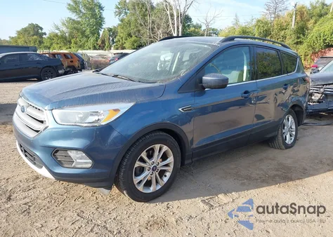 2018 Ford Escape Se z USA, uszkodzony, nr VIN 1FMCU0GDXJUB81690